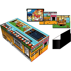 ダウンタウン熱血行進曲 それゆけ大運動会 イラストカードボックスNT クロスカントリー＆障害部屋