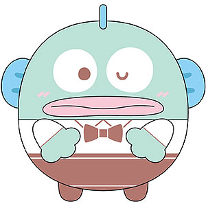 サンリオキャラクターズ ふわコロりんMsize3 F ハンギョドン