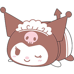 サンリオキャラクターズ ぽてコロマスコットMsize3 B クロミ