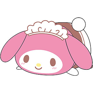 サンリオキャラクターズ ぽてコロマスコットMsize3 C マイメロディ