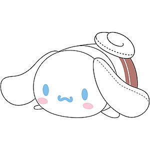 サンリオキャラクターズ ぽてコロマスコットMsize3 D シナモロール