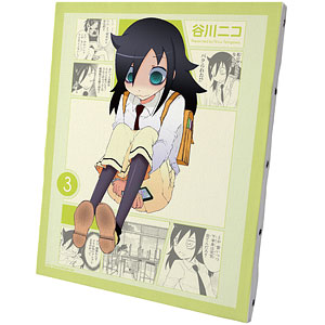 私がモテないのはどう考えてもお前らが悪い！ 3巻表紙イラスト キャンバスボード