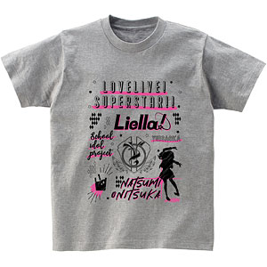 ラブライブ！スーパースター！！ 鬼塚夏美 Ani-Sketch Tシャツ レディース XL