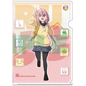 ゆるキャン△ 社会科見学 描き下ろしクリアファイル 各務原なでしこ