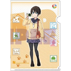 ゆるキャン△ 社会科見学 描き下ろしクリアファイル 斉藤恵那