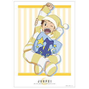 デジモンフロンティア 描き下ろしイラスト 織本泉 みんなでお泊まり