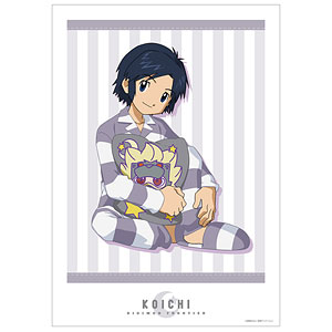 デジモンフロンティア 描き下ろしイラスト 織本泉 みんなでお泊まり
