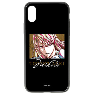スーツ特別割引クーポン 桃源暗鬼 皇后崎迅 強化ガラスiPhoneケース(X/XS Ani-Art TVドラマ