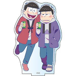 おそ松さん 描き下ろし おそ松＆一松(冬) BIGアクリルスタンド