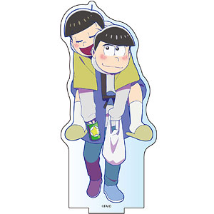 おそ松さん 描き下ろし カラ松＆十四松(冬) BIGアクリルスタンド