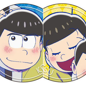 おそ松さん 描き下ろし チョロ松＆トド松(冬) 缶バッジセット