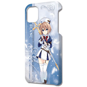 四女神オンライン CYBER DIMENSION NEPTUNE デザジャケット iPhone 12/12 Pro ケース＆保護シート 03ブラン