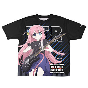 ぼっち・ざ・ろっく！ 描き下ろし 後藤ひとり 両面フルグラフィックTシャツ-XL