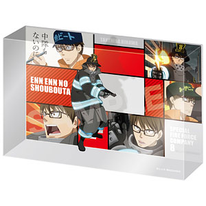 炎炎ノ消防隊アクリルボード 炎炎ノ消防隊 クリスタルアートボード 05 茉希尾瀬[CS.FRONT