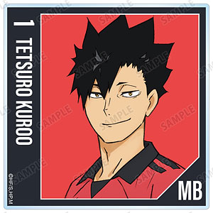 ハイキュー！！ 黒尾鉄朗 ユニフォームver. アクリルコースター