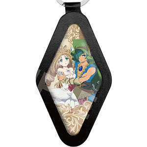 聖剣伝説 Legend of Mana -The Teardrop Crystal- レザーキーホルダー 03 瑠璃・真珠姫