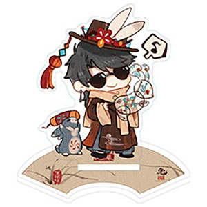 盗墓筆記 六兔賀春 黒眼鏡(黒瞎子) ミニアクリルスタンド