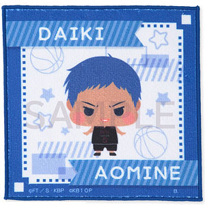 黒子のバスケ ちいきゃらシリーズ ミニハンカチ 青峰大輝