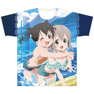 ヤマノススメ Next Summit フルグラフィックTシャツ[あおい＆ひなた] Mサイズ