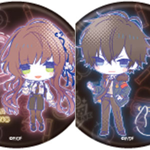 缶バッジ「Collar×Malice」05/ネオンver. グラフアートイラスト 7個