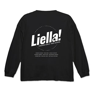 ラブライブ！スーパースター！！ Liella！ ビッグシルエット ロングスリーブTシャツ/BLACK-XL