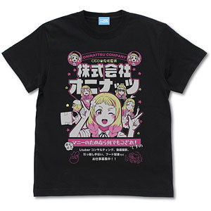 ラブライブ！スーパースター！！ 鬼塚夏美 エモーショナルTシャツ/BLACK-S