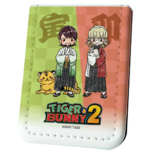 レザーフセンブック「TIGER ＆ BUNNY 2」04/干支ver. 虎徹＆バーナビー(グラフアートイラスト)