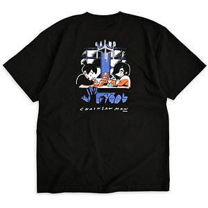 チェンソーマン イラストレーターHERコラボ ビッグTシャツ(早川アキと姫野)