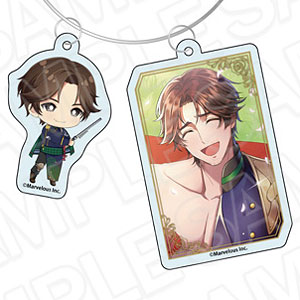 千銃士：Rhodoknight ワイヤーキーホルダー 十手 Vol.1