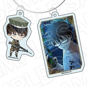 千銃士：Rhodoknight ワイヤーキーホルダー 八九 Vol.1