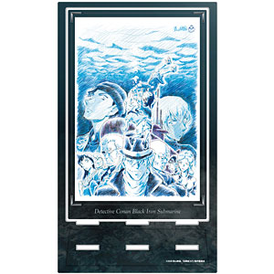 劇場版 名探偵コナン 黒鉄の魚影 アクリルアートスタンド ティザービジュアル
