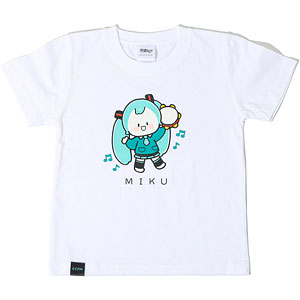 初音ミク ぴあぷろきっず！Tシャツ はつねみく しろ 140