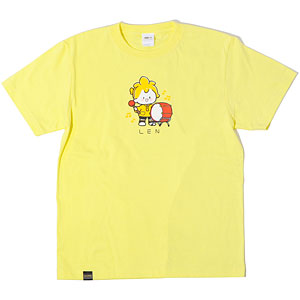 初音ミク ぴあぷろきっず！Tシャツ かがみねれん うすきいろ M