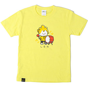 初音ミク ぴあぷろきっず！Tシャツ かがみねれん うすきいろ 120