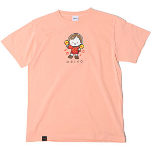 初音ミク ぴあぷろきっず！Tシャツ めいこ うすだいだい L