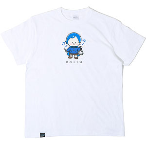 初音ミク ぴあぷろきっず！Tシャツ かいと しろ L[ナタリーストア