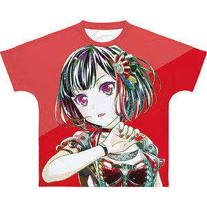 BanG Dream！ ガールズバンドパーティ！ 美竹蘭 Ani-Art 第4弾 フルグラフィックTシャツ ユニセックス XXS