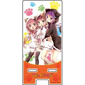 スマキャラスタンド「こみっくがーるず」02/猫耳パーカーver.(公式イラスト)