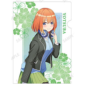 映画『五等分の花嫁』 描き下ろしイラスト 中野四葉 衣装交換ver. クリアファイル