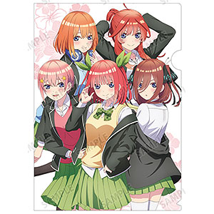 映画『五等分の花嫁』 描き下ろしイラスト 集合 衣装交換ver. クリアファイル