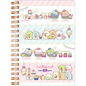 NY35101 すみっコぐらし×サーティワンアイスクリーム B6SPノート