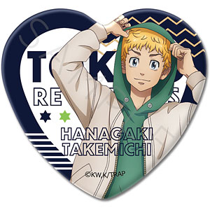 東京リベンジャーズ』 第5弾 ハート型缶バッジ WB (佐野万次郎)[シンク