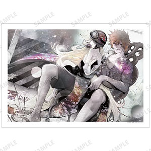 漫画『化物語』 忍野忍＆忍野メメ 特装版5巻表紙イラスト A3マット加工ポスター