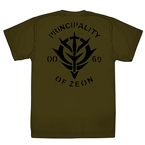機動戦士ガンダム ジオン公国軍 ドライTシャツ/MOSS-S