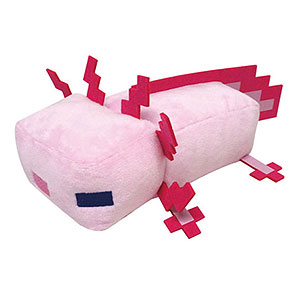 Minecraft コレクションぬいぐるみ (ウーパールーパー) ピンク