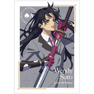 TVアニメ「HIGH CARD」 ウェンディ・サトー A3マット加工ポスター