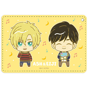 BANANA FISH アッシュ・リンクス＆奥村英二 ちょこんと！ 第2弾 レコードショップver. 1ポケットパスケース