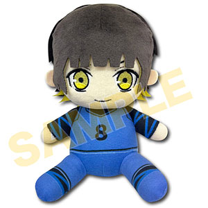 ブルーロック　糸師凛　お座りぬいぐるみ グッズ-ぬいぐるみ】ブルーロック お座りぬいぐるみS 糸師凛