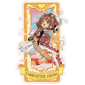 カードキャプターさくら トラベルステッカー (7)木之本桜(クロウカード編)