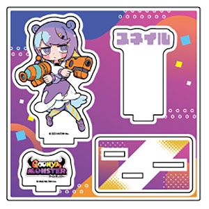 アクリルフィギュアプレート「GOONYA MONSTER」02/スネイル(公式イラスト)